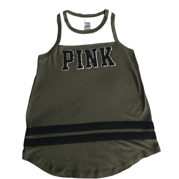 Victoria's Secret Pink bling Tank top - Picture 1 of 3